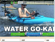 Tablet Screenshot of kayakdiy.com